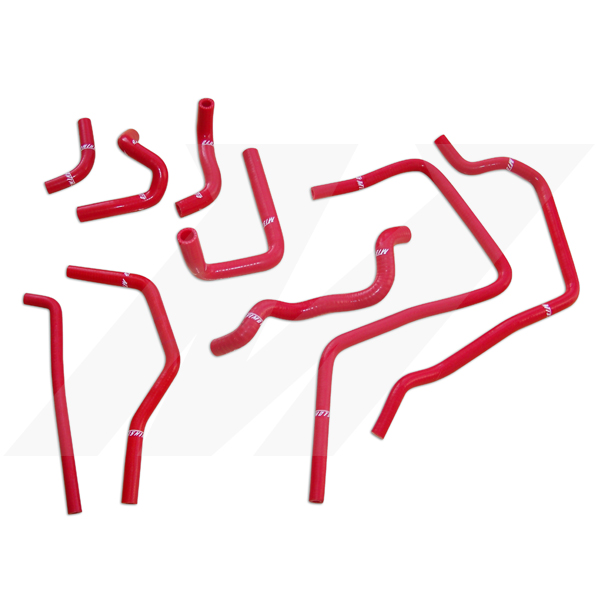 Mishimoto — Mishimoto 01-05 Subaru WRX Red Silicone Ancillary Hoses
Coolant Hose Kit - view 7
